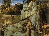 The Herald Angel and the Annunciation-Giovanni Bellini-Giclee Print