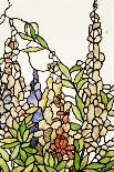 Stained-Glass Window Decorated with Floral Motifs in Art Nouveau Style-Giovanni Beltrami-Giclee Print