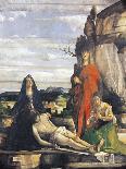 Deposition of Christ with Virgin Mary, St John and St Mary Magdalene-Giovanni Buonconsiglio-Giclee Print