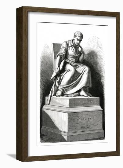 Giovanni Cassini Statue-E Thomas-Framed Premium Giclee Print