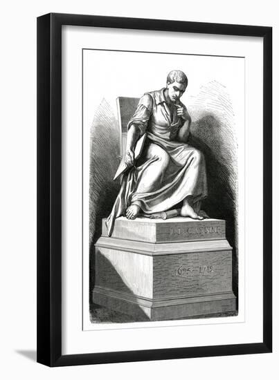 Giovanni Cassini Statue-E Thomas-Framed Premium Giclee Print