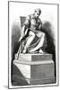 Giovanni Cassini Statue-E Thomas-Mounted Art Print