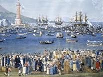 Ships Moored in the Port of Palermo, Detail-Giovanni Cobianchi-Giclee Print