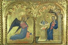 The Annunciation, Polytych Depicting the Lives of the Saints, the Salone Del II Piano, 1353-63-Giovanni Da Milano-Giclee Print