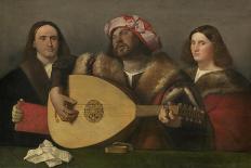 The Lute Player-Giovanni de Busi Cariani-Framed Giclee Print