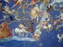 Scene of the Zodiac Including a Galleon, Detail from the Vault of the "Sala Del Mappamondo"-Giovanni De' Vecchi-Giclee Print