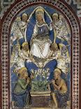 The Madonna Between Saints Francis, Dominic and Bernard-Giovanni Della Robbia-Giclee Print