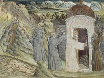 Religious Men Destroying Hut and Breaking Sword-Giovanni di Paolo-Giclee Print