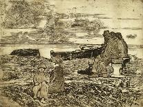 Horses on a Mound, 1867-Giovanni Fattori-Giclee Print