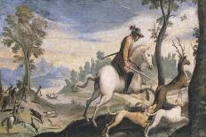 Hunting Deer and Wild Boar-Giovanni Francesco Barbieri-Giclee Print
