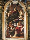 The Guardian Angel, 1641-Giovanni Francesco Barbieri-Framed Premier Image Canvas