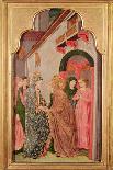 God the Father with Four Angels and the Dove of the Holy Spirit, Ca 1460-Giovanni Francesco da Rimini-Premier Image Canvas