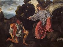 Archangel Raphael and Tobias (Tobias and the Angel)-Giovanni Girolamo-Premium Giclee Print