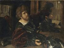 Autoportrait, dit autrefois portrait de Gaston de Foix-Giovanni Girolamo Savoldo-Framed Giclee Print