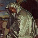 St. Mary Magdalene Approaching the Sepulchre-Giovanni Girolamo Savoldo-Giclee Print