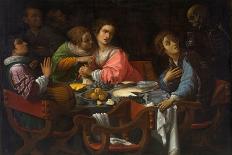 Death Comes to the Banquet Table (Memento Mor), C. 1635-Giovanni Martinelli-Framed Giclee Print