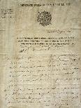 Autograph Letter-Giovanni Paisiello-Giclee Print