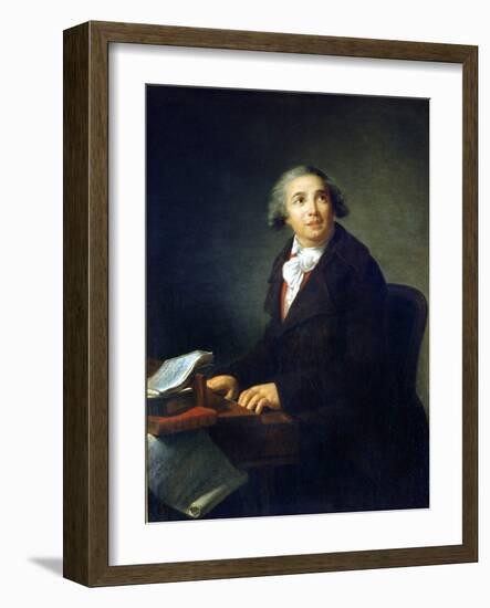 Giovanni Paisiello (Or Paesiello) (1740-1816), Italian Composer Painting by Marie Elisabeth Louise-Elisabeth Louise Vigee-LeBrun-Framed Giclee Print