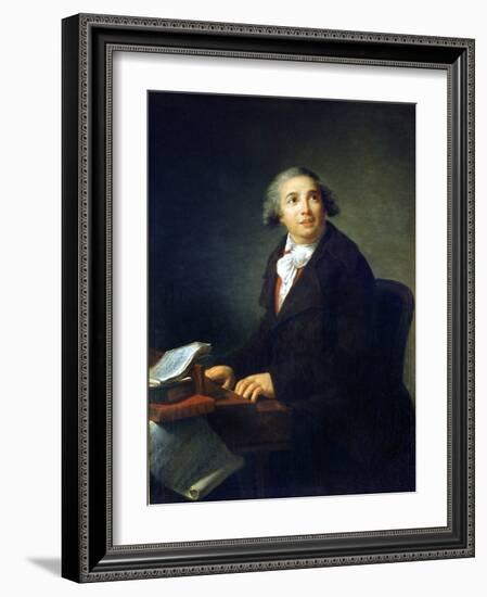 Giovanni Paisiello (Or Paesiello) (1740-1816), Italian Composer Painting by Marie Elisabeth Louise-Elisabeth Louise Vigee-LeBrun-Framed Giclee Print