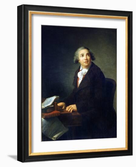 Giovanni Paisiello (Or Paesiello) (1740-1816), Italian Composer Painting by Marie Elisabeth Louise-Elisabeth Louise Vigee-LeBrun-Framed Giclee Print