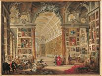 The Gallery of Cardinal Silvio Valenti-Gonzaga in Rome, 1749-Giovanni Paolo Pannini-Giclee Print