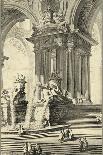 Vintage Roman Ruins IV-Giovanni Piranesi-Framed Premium Giclee Print