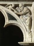 Crest of Arc Depicting Evangelist Luke, Detail from Pergamon or Pulpit-Giovanni Pisano-Giclee Print