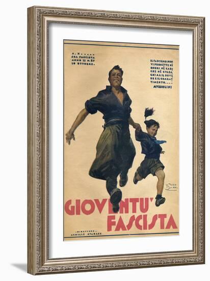 Gioventu Fascita Magazine-Vittorio Pisani-Framed Photographic Print