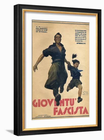 Gioventu Fascita Magazine-Vittorio Pisani-Framed Photographic Print