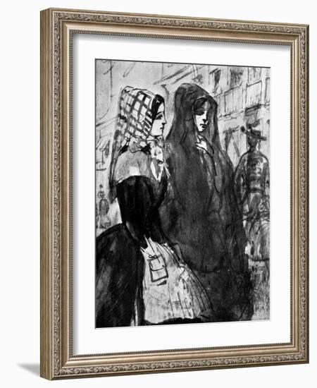 Gipsies, 19th Century-Constantin Guys-Framed Giclee Print