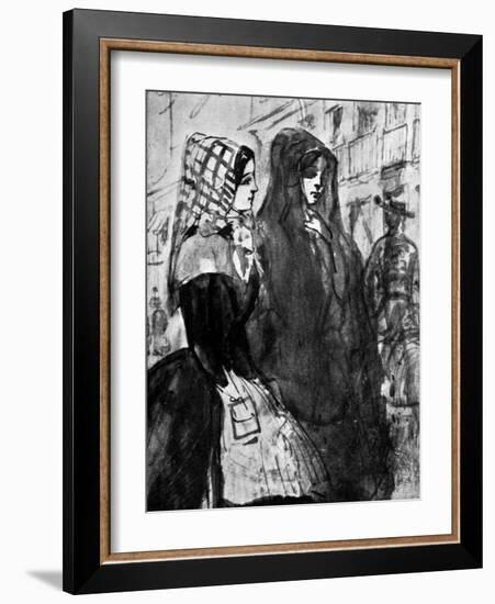 Gipsies, 19th Century-Constantin Guys-Framed Giclee Print