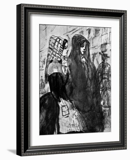 Gipsies, 19th Century-Constantin Guys-Framed Giclee Print