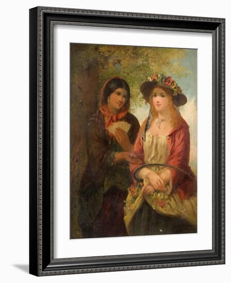 Gipsy and Girl-John Phillip-Framed Giclee Print