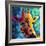 Giraffe 1-Marlene Watson-Framed Giclee Print