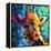 Giraffe 1-Marlene Watson-Framed Premier Image Canvas