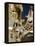 Giraffe Calf is Seen with Her Father and Her Mother at the Berlin Zoo-null-Framed Premier Image Canvas