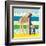 Giraffe Family-Z Studio-Framed Art Print