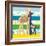 Giraffe Family-Z Studio-Framed Premium Giclee Print