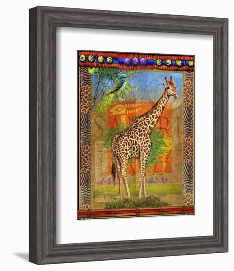 Giraffe I-Chris Vest-Framed Art Print