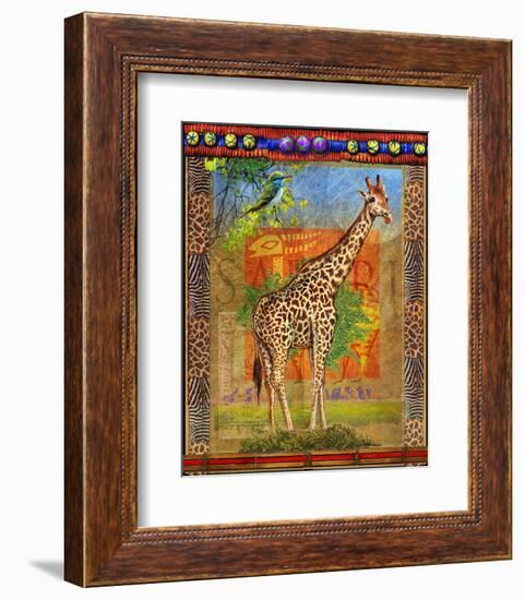 Giraffe I-Chris Vest-Framed Art Print