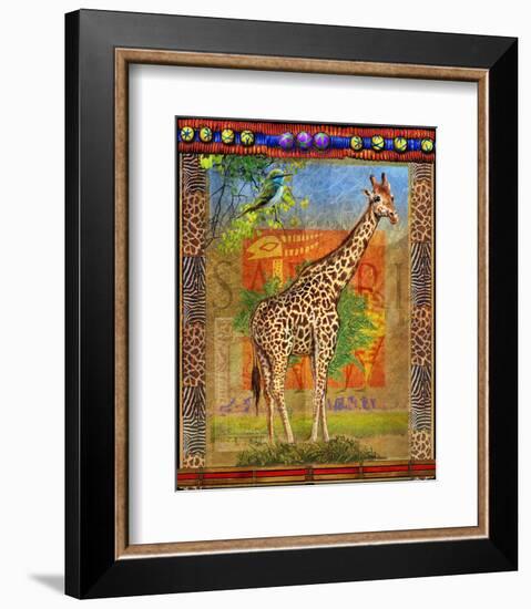 Giraffe I-Chris Vest-Framed Art Print