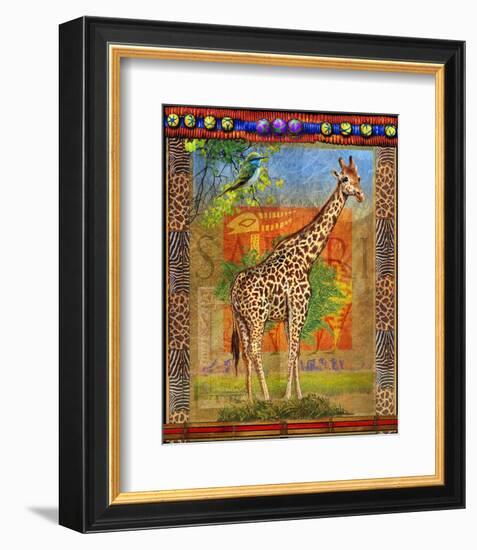 Giraffe I-Chris Vest-Framed Art Print