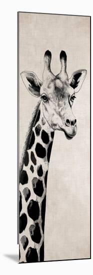 Giraffe I-Vivien Rhyan-Mounted Art Print