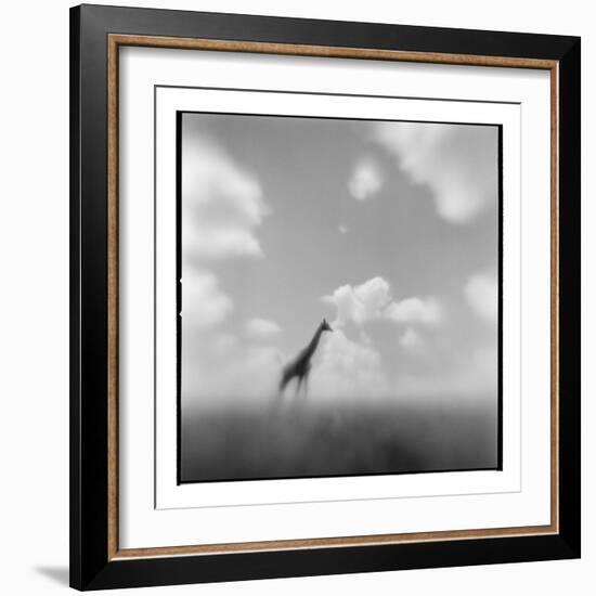 Giraffe, Masai Mara Game Reserve, Kenya-Paul Souders-Framed Photographic Print