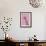 Giraffe pink bubblegum-Sarah Manovski-Framed Giclee Print displayed on a wall