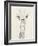 Giraffe Portrait I-Jennifer Goldberger-Framed Art Print