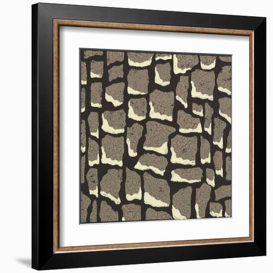 Giraffe Skin-Susan Clickner-Framed Giclee Print