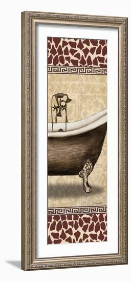 Giraffe Tub-Todd Williams-Framed Photographic Print