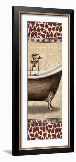 Giraffe Tub-Todd Williams-Framed Photographic Print