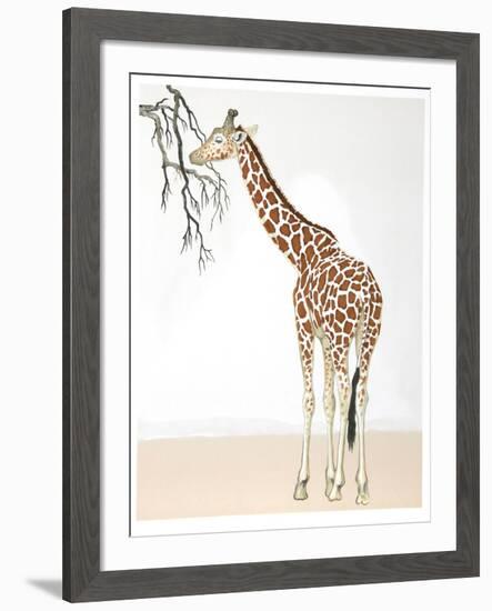 Giraffe-Caroline Schultz-Framed Collectable Print